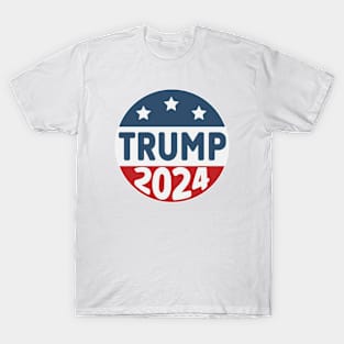 2024 Election Vote Trump Political Presidential Campaign T-Shirt